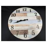 Clock Multi Color