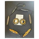 Earrings and Necklace Set