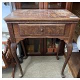 Vintage Queen Anne Sewing Machine Cabinet/Table