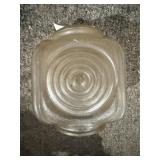 Vintage Glass Bullseye Light Globe