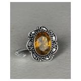 Citrine Ring Size 6