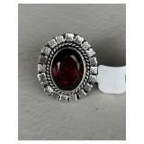 Garnet Ring Size 7