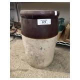 4 Gallon 2- Tone Stoneware Crock