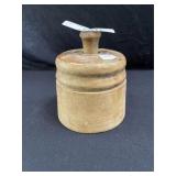 Wood Butter Mold w/ Swan