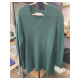 Green Sweater Size 1X
