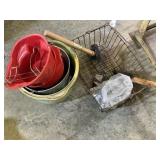 Wire Basket w/ Tools & Misc