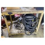 Rolling Steel Work Table
