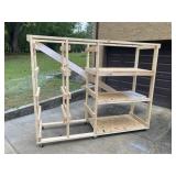 Rolling Tote Shelf