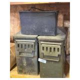 3 Military Ammo Cans