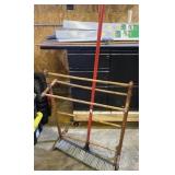 Libmam Broom & Quilt Rack