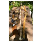 Daisy Red Ryder BB Gun & 2 Walking Sticks