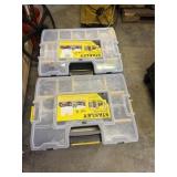 2 Stanley Sort Master Boxes & Contents
