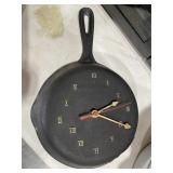 Cast Iron #5 Clock Skillet