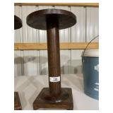 Wooden Pillar Plant Stand