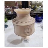 Vintage Floral Tea Light Glass Holder