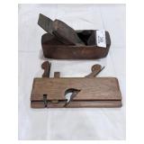 2 Antique Wood Planes