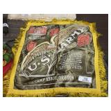 Antique U.S. Army Camp Abbot Pillow Case