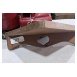 Long Wood Corner Shelf