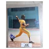 Signed Jim Catfish Hunter Photo