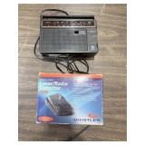 Radar Detector & GE Radio