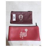 2 Advertisement Bank Bags