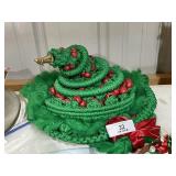 Small Hand Crochet Tree & Wreath