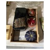 Lot of Vintage Pin Cushion & Sewing Machine Parts