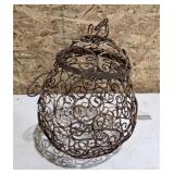 Vintage Wrought Iron Plant Stand