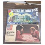 Scabble & Wheel of Fortune Games