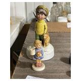 2 Collectible Figurines