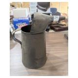 Vintage 11" Oil Can Dispenser