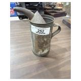 Vintage 8" Oil Can Dispenser