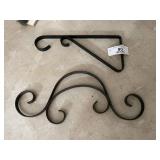 2 Metal Wall Decors