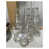 Lot of Coca Cola Glasses & One Pepsi Glass