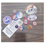 Vintage Pinbacks & Political Buttons