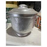 Hammered Aluminum Ice Bucket