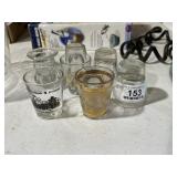 6 Shot Glasses & Toothpick Holder