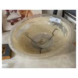 Antique Chain Hung Light Glass Dome