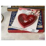Vintage in Box Metal Cookie Cutters & Misc.