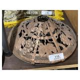 Antique Copper Lamp Shade