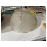 Embossed Glass Lamp Shade