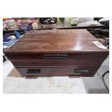 Rogers Oneida Silverware Wood Box