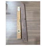 2 Vintage Wood Levels