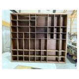 Wooden Knick Knack Shelf