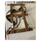 Vintage Wooden Hiking Backpack Carrier