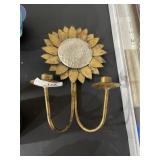Flower Candle Holder Wall Dï¿½cor
