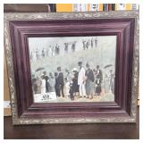 Vintage Framed Print