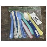 Group of Baby / Toddler Utensils