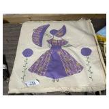 10 Square Quilt Pieces