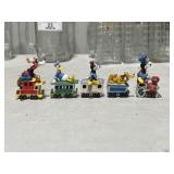 Miniature Disney Train Display Set
